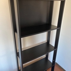 IKEA　シェルフ　棚　本棚　イケア　ブラック　美品の画像