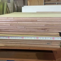 DIYに最適！かなりお得なラワンランバー端材ミックス　1セットの画像