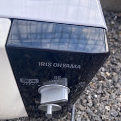 電子レンジ　アイリスオーヤマ　2018年式の画像