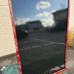 木製イーゼル　黒板　ブラックボード　磁石付きます　販促　の画像