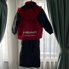 ⛄️HEADスノーウェア(110)セパレートタイプの画像