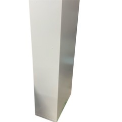 ホワイト スチール書庫・オープン書庫 棚5段の画像