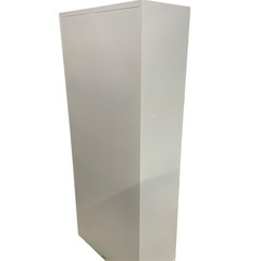 ホワイト スチール書庫・オープン書庫 棚5段の画像