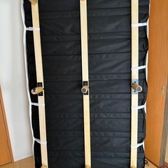 組立式セミダブルベッドの画像