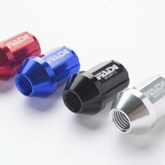 アルミ合金製　 ロックナット付　 M12XP1.5 黑 AL104の画像