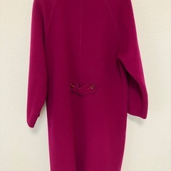 ウール100%コートの画像