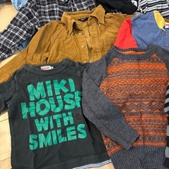 【オシャレ着に！】90-100サイズ冬服10点セット ほぼブランド！の画像