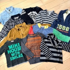 【オシャレ着に！】90-100サイズ冬服10点セット ほぼブランド！の画像