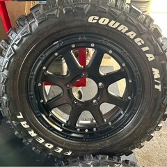 ジムニー　社外ホイール・タイヤ付きの画像