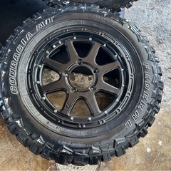 ジムニー　社外ホイール・タイヤ付きの画像