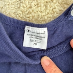 ベビー服　半袖ロンパース　size70の画像