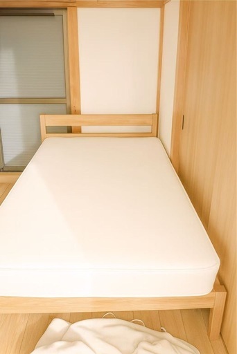 無印良品セミダブルベッド