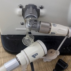 都市ガスヒーターと天然ガス用ガスホースソケット付き　3 m 中古品の画像