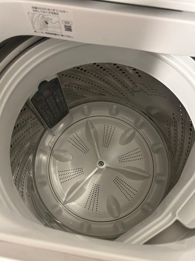 【引越しのため出品】Panasonic 全自動洗濯機 5kgライトグレー