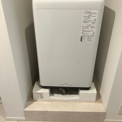 【引越しのため出品】Panasonic 全自動洗濯機 5kgライトグレーの画像