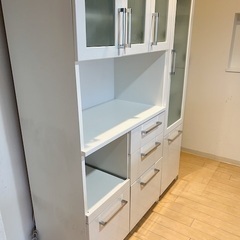 【無料】ニトリ キッチンボード＋キッチンキャビネット（同シリーズ）の画像