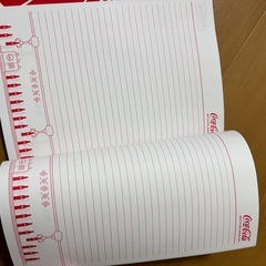 コカコーラ　ノート2冊の画像