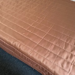 無印シングルベッド、マットレスセットの画像