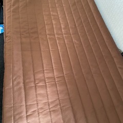 無印シングルベッド、マットレスセットの画像