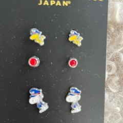 【ピアス】スヌーピー ユニバーサルスタジオジャパンの画像