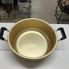 2511-481 DCM 昔ながらのアルミ鍋 33cm 新品未使用の画像