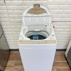 配送設置0円で🆗TOSHIBA洗濯機5.0kg✨✨の画像