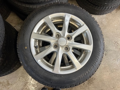 話中/155/65R14 スタッドレス　VRX2 ホイール付き4本セット