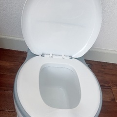 【新品】オシャレな洋式トイレ風おまる♪の画像
