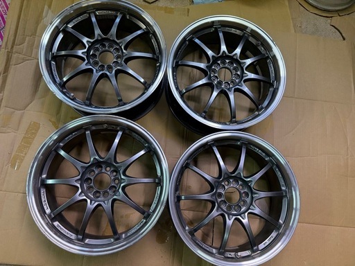 CE28N  18インチ　7.5j　＋47 4本　プリウス　86 BRZ PCD100