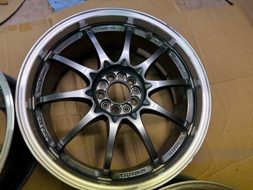 CE28N  18インチ　7.5j　＋47 4本　プリウス　86 BRZ PCD100