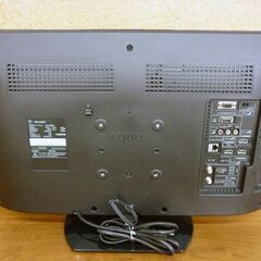 ☆SHARP 液晶カラーテレビ LC-24K9 2013年製 24インチ シャープ TV リモコン付き ハイビジョン 札幌市 豊平区 平岸店の画像
