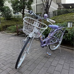 女児用自転車　22インチの画像