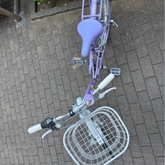 女児用自転車　22インチの画像