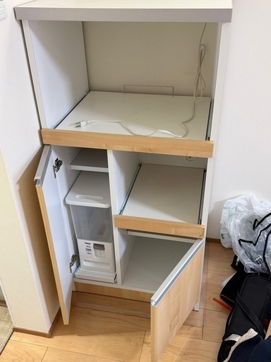 米びつ レンジ台 棚 キッチン