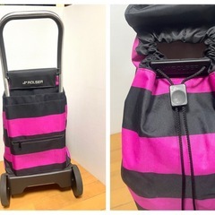 ROLSER ショッピングカート 軽量 静か  キャリーバッグの画像