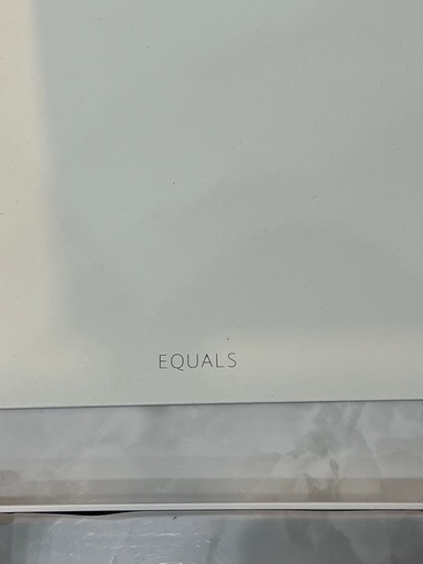 EQUALS WALLテレビスタンドV3 ローホワイト　32V〜80V対応　
