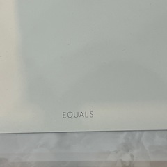 EQUALS WALLテレビスタンドV3 ローホワイト　32V〜80V対応　の画像