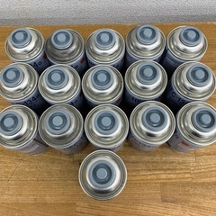 【ジモティー割引で最大15％OFF⭐️】 【ジャンク品】HFC-134a カー エアコン用 冷媒 200ｇ １６点セットの画像