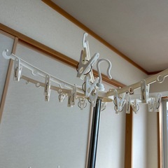 洗濯物干しの画像