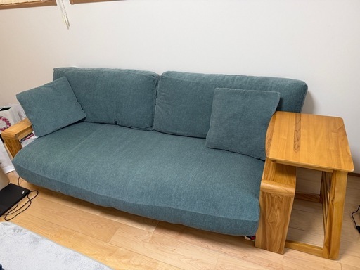 3人掛け ソファ サイドテーブル セット