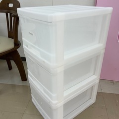 ニトリ　収納ケース　プラスチックケース　クローゼットケースの画像