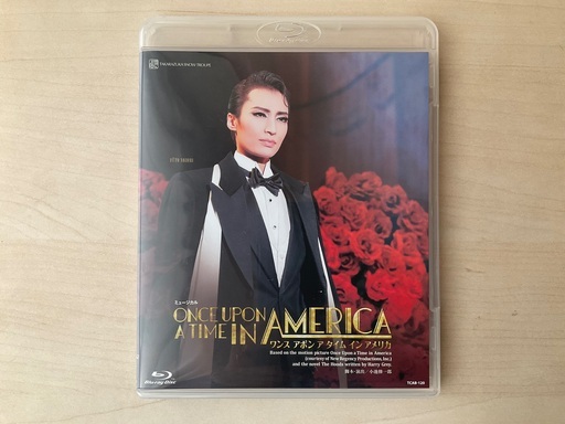 【中古美品】宝塚歌劇団 宝塚 雪組 ONCE UPON A TIME IN AMERICA Blu-ray DVD ブルーレイ 望海風斗 タカラヅカ