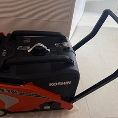 新品 未使用　KOSHIN 工進 インバーター発電機 GV-28i 定格出力2.8kVAの画像