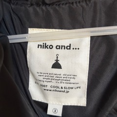 これからにマスト！あったかい nico and …のコートの画像