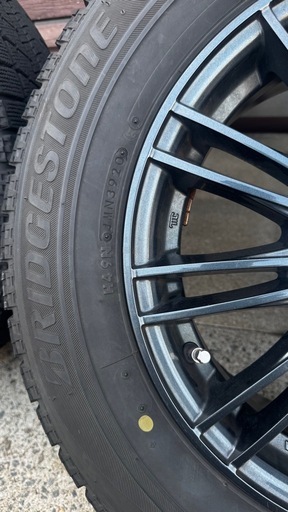 ブリザックVRX 195/65R15ホイールセット　ノア・ヴォクシー向け