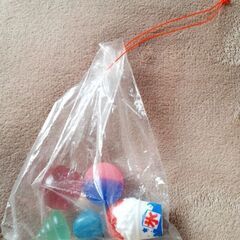 🍧スーパーボールと水に浮かぶ仲間達 5点セット 袋付きの画像