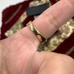 K18 ダイヤモンドリング　4.4g 0.72ct 約17号　エステールの画像