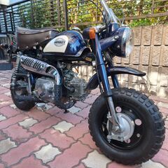 ホンダ　モンキー50　Z50J　紺色の画像