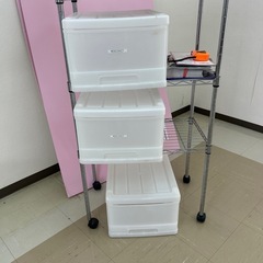 ニトリ　収納ケース　プラスチックケース　クローゼットケースの画像