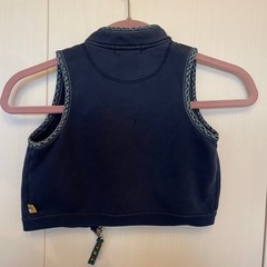 ミキハウス　デニムベスト　100サイズの画像